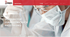 Desktop Screenshot of hebios.cz